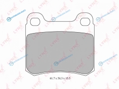 BD-5312 Колодки тормозные дисковые | зад