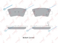BD-3634 Колодки тормозные дисковые | зад