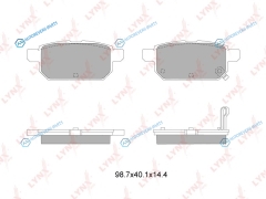 BD-7314 Колодки тормозные дисковые | зад