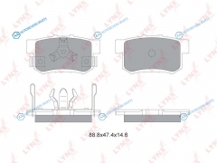 BD-3434 Колодки тормозные дисковые | зад