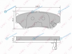 BD-7305 Колодки тормозные дисковые | перед