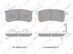 BD-5507 Колодки тормозные дисковые | зад