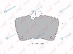 BD-5308 Колодки тормозные дисковые | перед
