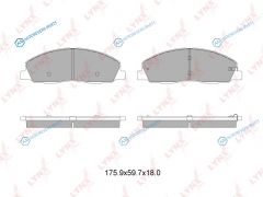 BD-4609 Колодки тормозные дисковые | перед