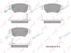 BD-5910 Колодки тормозные дисковые | зад