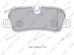 BD-5009 Колодки тормозные дисковые | зад