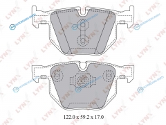 BD-1428 Колодки тормозные дисковые | зад