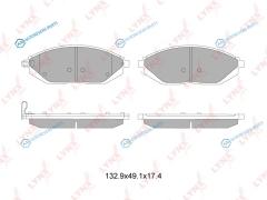 BD-1815 Колодки тормозные дисковые | перед