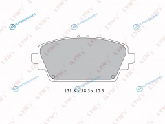BD-3422 Колодки тормозные дисковые | перед