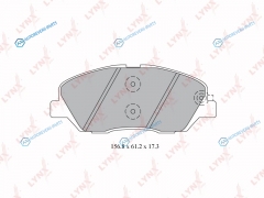 BD-3615 Колодки тормозные дисковые | перед