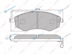 BD-3607 Колодки тормозные дисковые | перед