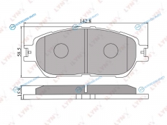 BD-7537 Колодки тормозные дисковые | перед