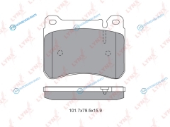 BD-5351 Колодки тормозные дисковые | перед