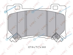 BD-5742 Колодки тормозные дисковые | перед