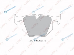 BD-1403 Колодки тормозные дисковые | зад