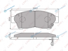 BD-7516 Колодки тормозные дисковые | перед