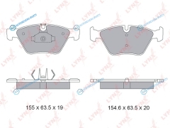 BD-1434 Колодки тормозные дисковые | перед