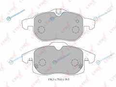BD-5923 Колодки тормозные дисковые | перед