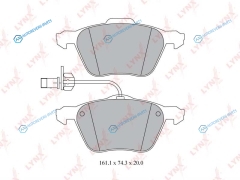 BD-8018 Колодки тормозные дисковые | перед