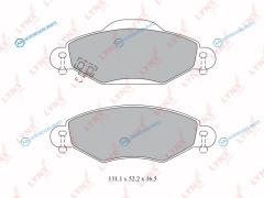 BD-7593 Колодки тормозные дисковые | перед