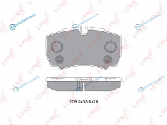 BD-3035 Колодки тормозные дисковые | зад