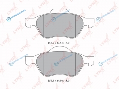 BD-6315 Колодки тормозные дисковые | перед