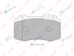 BD-5327 Колодки тормозные дисковые | перед