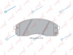 BD-4406 Колодки тормозные дисковые | перед