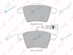 BD-8006 Колодки тормозные дисковые | перед