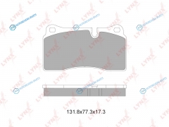 BD-5004 Колодки тормозные дисковые | перед