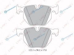 BD-1419 Колодки тормозные дисковые | зад