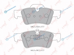 BD-5332 Колодки тормозные дисковые | зад