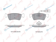 BD-8039 Колодки тормозные дисковые | зад