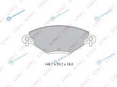 BD-2208 Колодки тормозные дисковые | перед