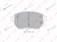 BD-5737 Колодки тормозные дисковые | перед