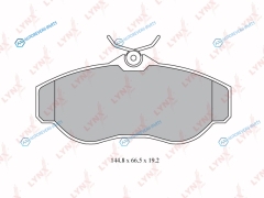 BD-5002 Колодки тормозные дисковые | перед