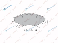 BD-3034 Колодки тормозные дисковые | перед