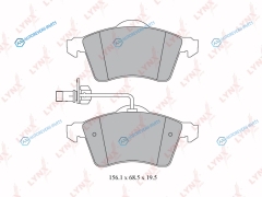 BD-8027 Колодки тормозные дисковые | перед