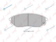 BD-4411 Колодки тормозные дисковые | перед