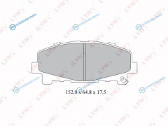 BD-3424 Колодки тормозные дисковые | перед