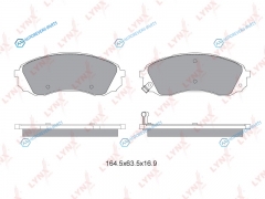BD-3625 Колодки тормозные дисковые | перед