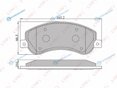 BD-3002 Колодки тормозные дисковые | перед
