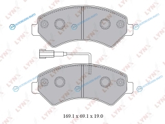 BD-2829 Колодки тормозные дисковые | перед