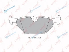 BD-6501 Колодки тормозные дисковые | зад