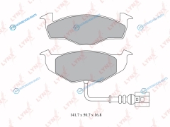 BD-8017 Колодки тормозные дисковые | перед
