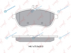 BD-5318 Колодки тормозные дисковые | перед