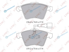 BD-8032 Колодки тормозные дисковые | перед
