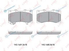 BD-5744 Колодки тормозные передние | перед