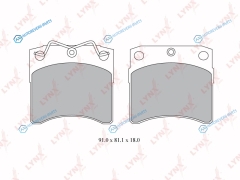 BD-8023 Колодки тормозные дисковые | перед