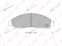 BD-3804 Колодки тормозные дисковые | перед